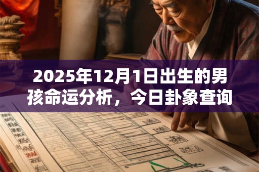 2025年12月1日出生的男孩命运分析，今日卦象查询