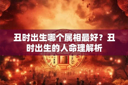 丑时出生哪个属相最好？丑时出生的人命理解析