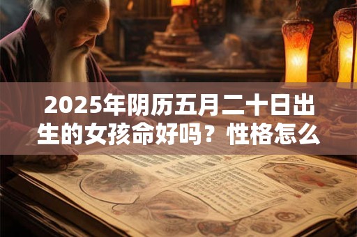 2025年阴历五月二十日出生的女孩命好吗?性格怎么样 2025年阴历五月二十日出生的女孩命好吗?性格怎么样