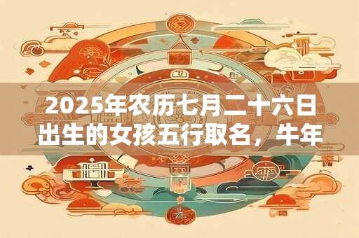 2026年农历七月二十六日出生的女孩五行取名,牛年女孩最佳名字推荐 2026年农历七月二十六日出生的女孩五行取名,牛年女孩最佳名字推荐