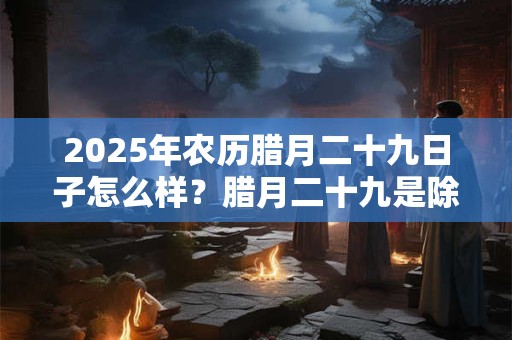 2025年农历腊月二十九日子怎么样？腊月二十九是除夕夜吗？
