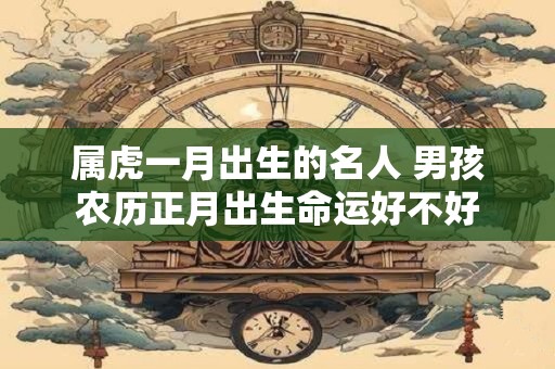 属虎一月出生的名人 男孩农历正月出生命运好不好