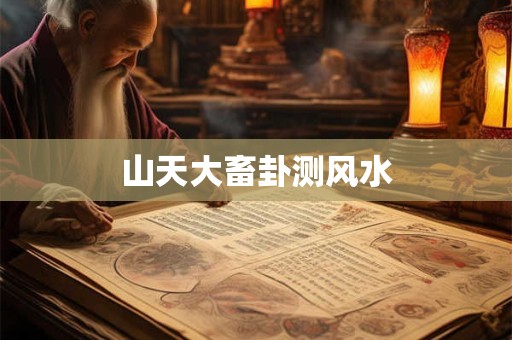 山天大畜卦测风水