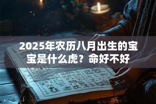 2025年农历八月出生的宝宝是什么虎？命好不好
