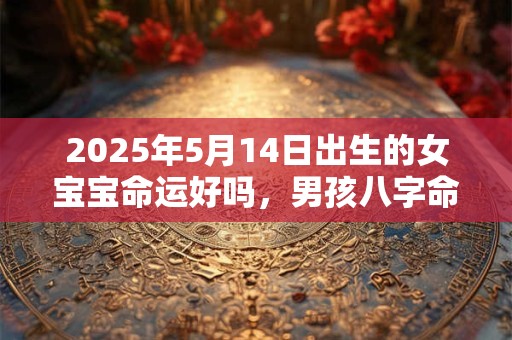 2025年5月14日出生的女宝宝命运好吗，男孩八字命运查询