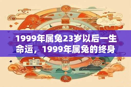 1999年属兔23岁以后一生命运，1999年属兔的终身贵人