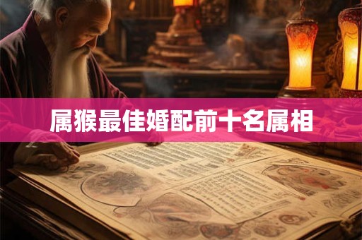 属猴最佳婚配前十名属相
