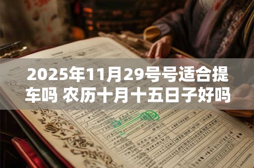 2025年11月29号号适合提车吗 农历十月十五日子好吗