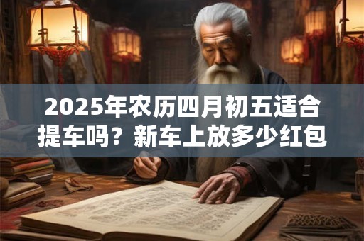2025年农历四月初五适合提车吗？新车上放多少红包吉利？