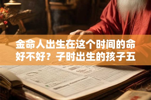 金命人出生在这个时间的命好不好？子时出生的孩子五行属什么？