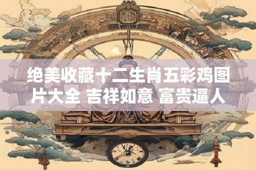 绝美收藏十二生肖五彩鸡图片大全 吉祥如意 富贵逼人！