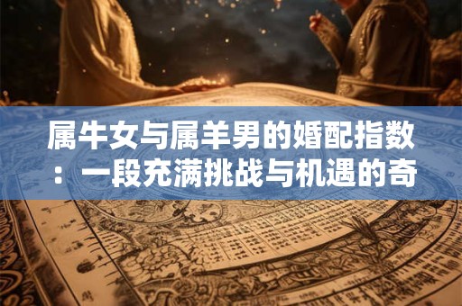 属牛女与属羊男的婚配指数：一段充满挑战与机遇的奇妙组合