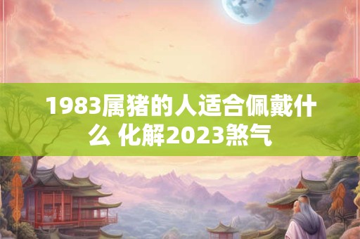 1983属猪的人适合佩戴什么 化解2023煞气