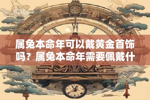 属兔本命年可以戴黄金首饰吗？属兔本命年需要佩戴什么？