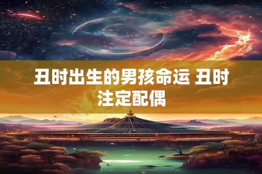 丑时出生的男孩命运 丑时注定配偶