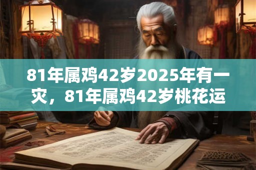 81年属鸡42岁2025年有一灾，81年属鸡42岁桃花运