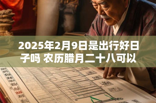 2025年2月9日是出行好日子吗 农历腊月二十八可以出远门吗