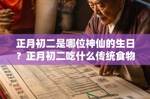 正月初二是哪位神仙的生日？正月初二吃什么传统食物？