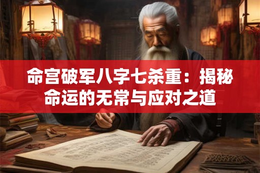 命宫破军八字七杀重：揭秘命运的无常与应对之道