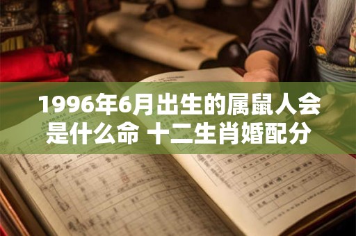 1996年6月出生的属鼠人会是什么命 十二生肖婚配分析！