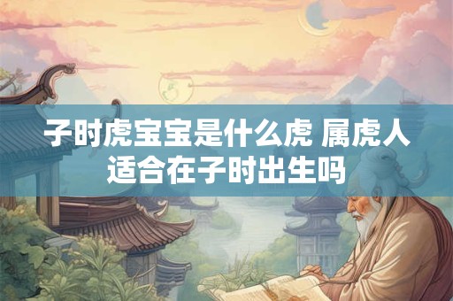 子时虎宝宝是什么虎 属虎人适合在子时出生吗