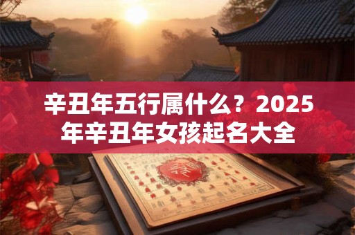 辛丑年五行属什么？2025年辛丑年女孩起名大全