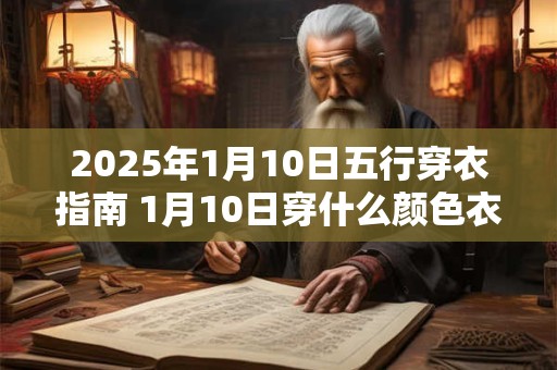 2025年1月10日五行穿衣指南 1月10日穿什么颜色衣服 2025年1月10日五行穿衣指南 1月10日穿什么颜色衣服
