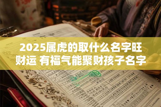 2025属虎的取什么名字旺财运 有福气能聚财孩子名字