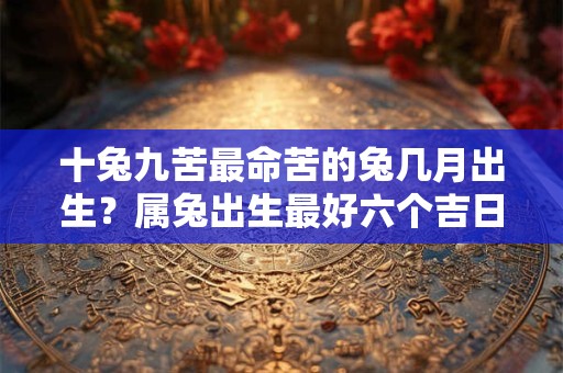 十兔九苦最命苦的兔几月出生？属兔出生最好六个吉日