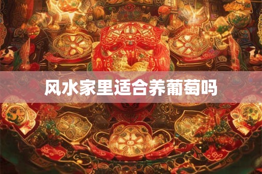 风水家里适合养葡萄吗