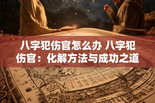 八字犯伤官怎么办 八字犯伤官：化解方法与成功之道