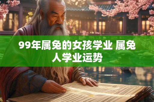 99年属兔的女孩学业 属兔人学业运势