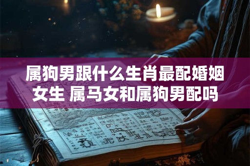 属狗男跟什么生肖最配婚姻女生 属马女和属狗男配吗