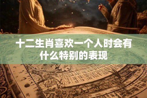 十二生肖喜欢一个人时会有什么特别的表现