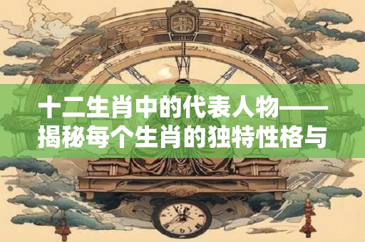 十二生肖中的代表人物——揭秘每个生肖的独特性格与命运