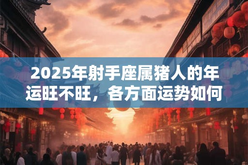 2025年射手座属猪人的年运旺不旺，各方面运势如何？