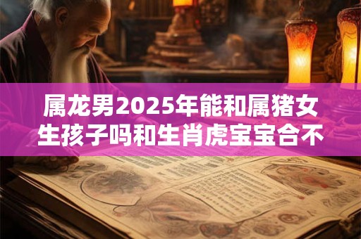 属龙男2025年能和属猪女生孩子吗和生肖虎宝宝合不合？