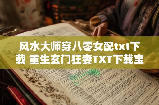 风水大师穿八零女配txt下载 重生玄门狂妻TXT下载宝书网