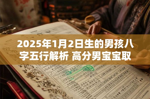 2025年1月2日生的男孩八字五行解析 高分男宝宝取名字 2025年1月2日生的男孩八字五行解析 高分男宝宝取名字