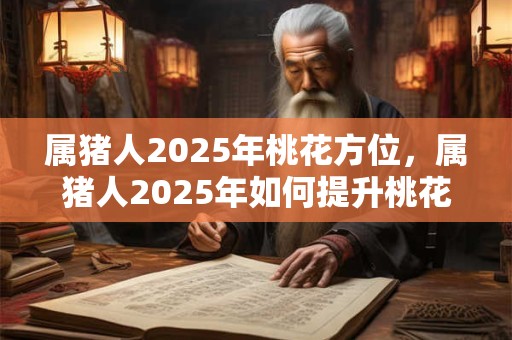 属猪人2025年桃花方位，属猪人2025年如何提升桃花运？