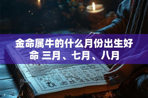 金命属牛的什么月份出生好命 三月、七月、八月 金命属牛的什么月份出生好命 三月、七月、八月