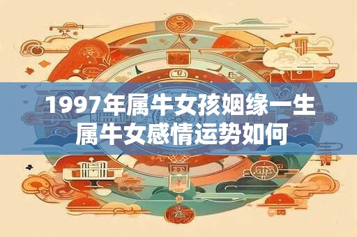 1997年属牛女孩姻缘一生 属牛女感情运势如何