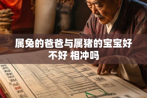 属兔的爸爸与属猪的宝宝好不好 相冲吗