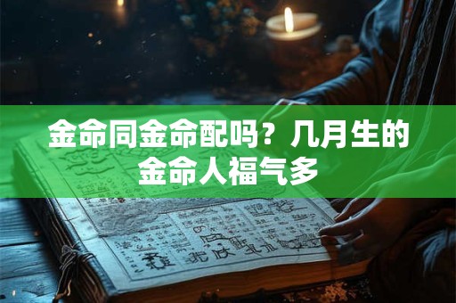 金命同金命配吗?几月生的金命人福气多 金命同金命配吗?几月生的金命人福气多