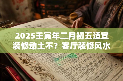 2025壬寅年二月初五适宜装修动土不？客厅装修风水