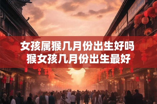女孩属猴几月份出生好吗 猴女孩几月份出生最好