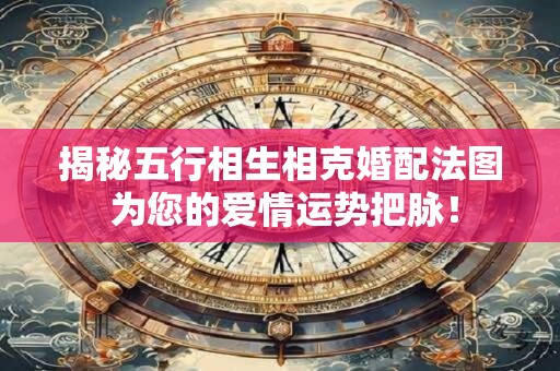 揭秘五行相生相克婚配法图 为您的爱情运势把脉！