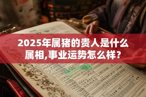 2025年属猪的贵人是什么属相,事业运势怎么样？