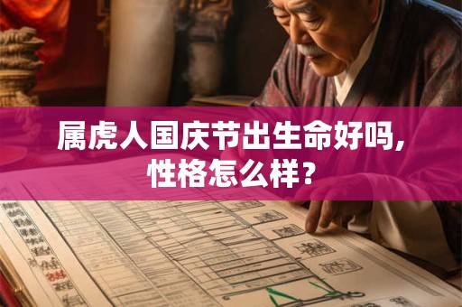 属虎人国庆节出生命好吗,性格怎么样？
