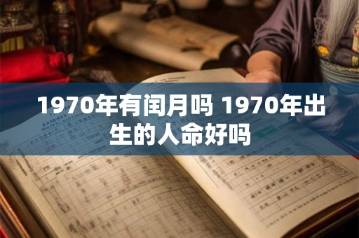 1970年有闰月吗 1970年出生的人命好吗